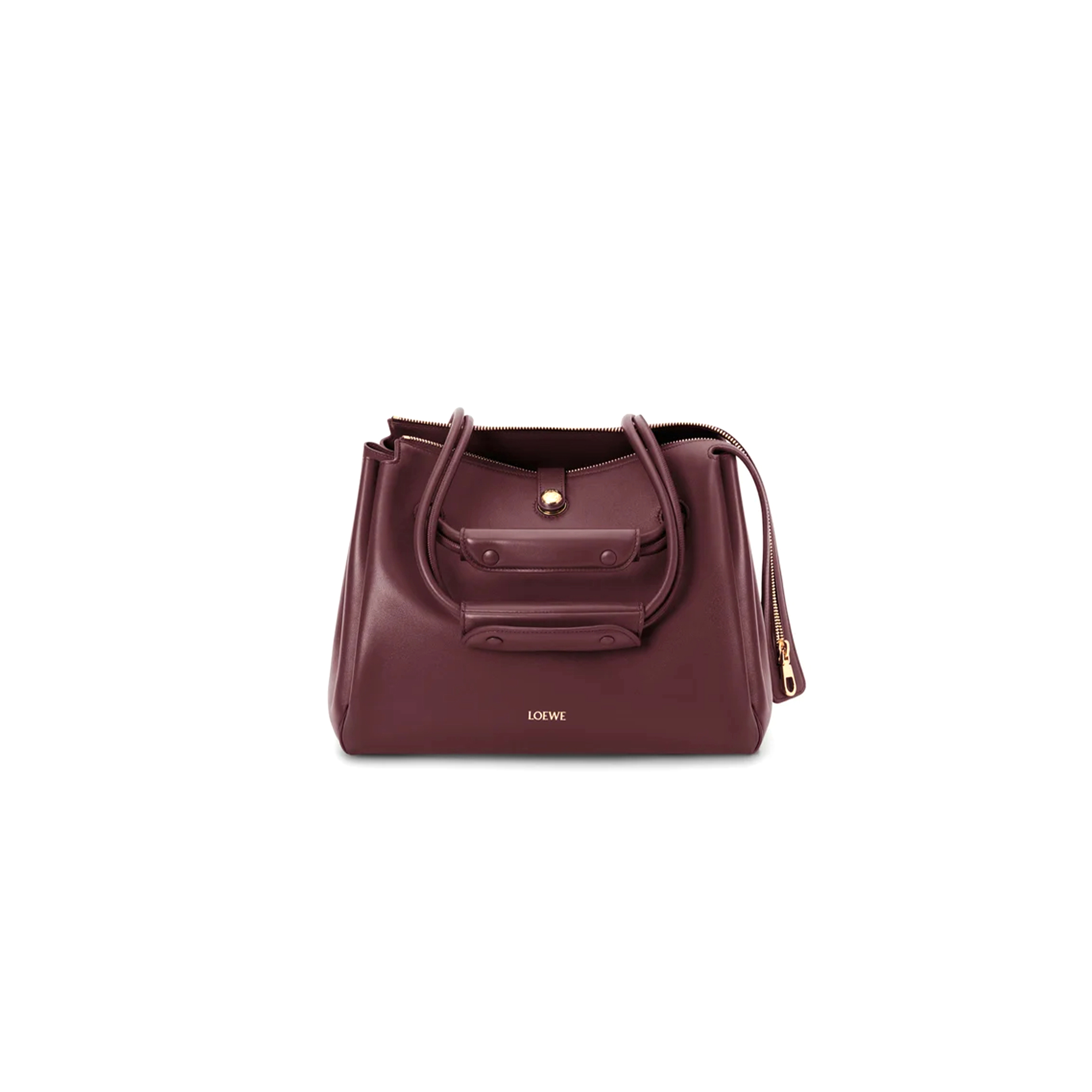 LOEWE MEDIUM MADRID BAG IN SUPPLE CALFSKIN AANBAB1X01-7240 (28.5*23*11cm)